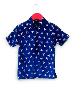 Camisa para niños con diseño de Aves . Tallas de 2 a 6 años