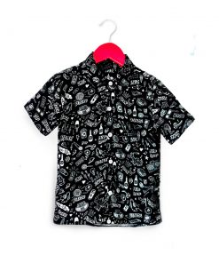 Camisa para niños con diseño de Rock . Tallas de 2 a 6 años