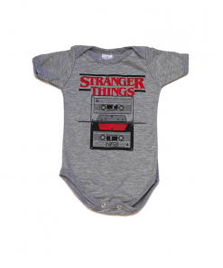 Bodie para bebe con diseño de Stranger things. tallas de 3 a 12 meses