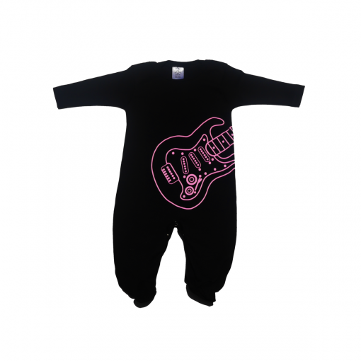 Enterizo para bebe con diseño de Rock, Tallas de 3 a 12 meses