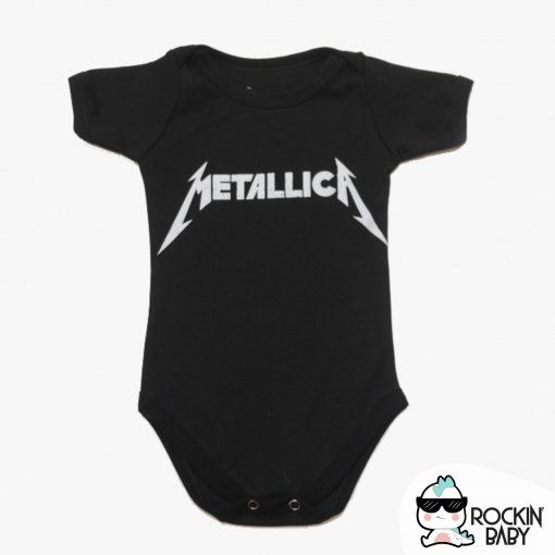 Bodie para bebe con diseño de Metallica