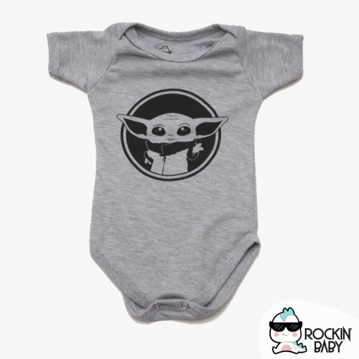 Bodie para bebe con diseño de baby Yoda