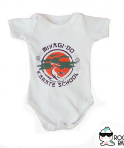 Bodie para bebe con diseño de Miyagi dojo