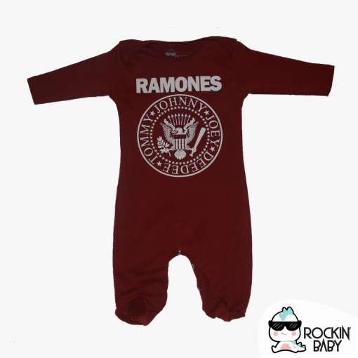 Enterizo Ramones rockin baby