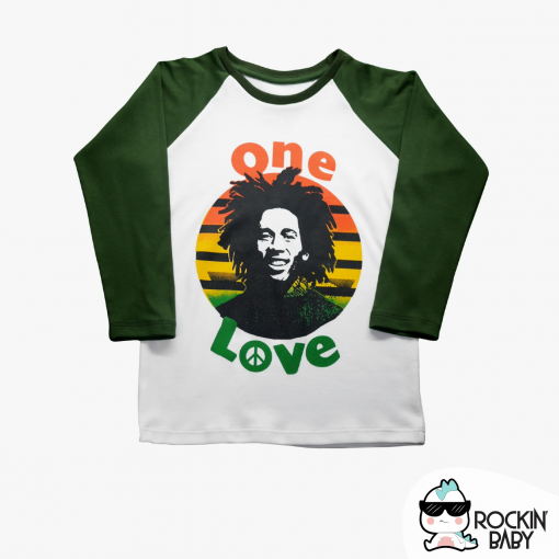 polo manga larga Bob Marley