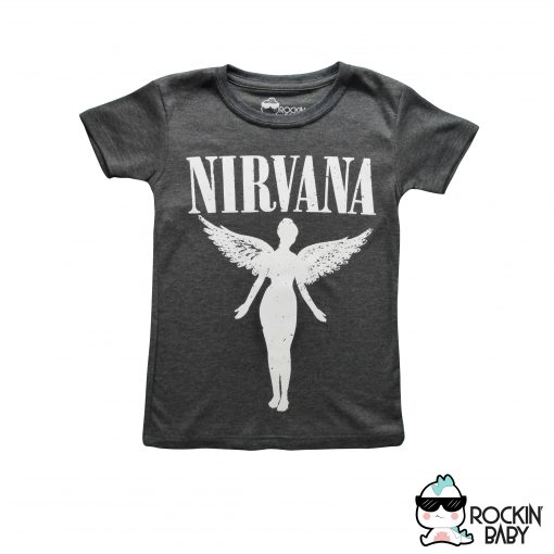 Polo rockin baby con imagen de Nirvana