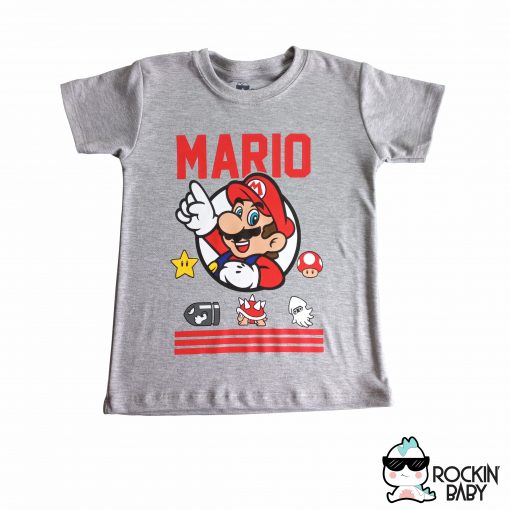 polo rocking- baby con imagen de Mario bros